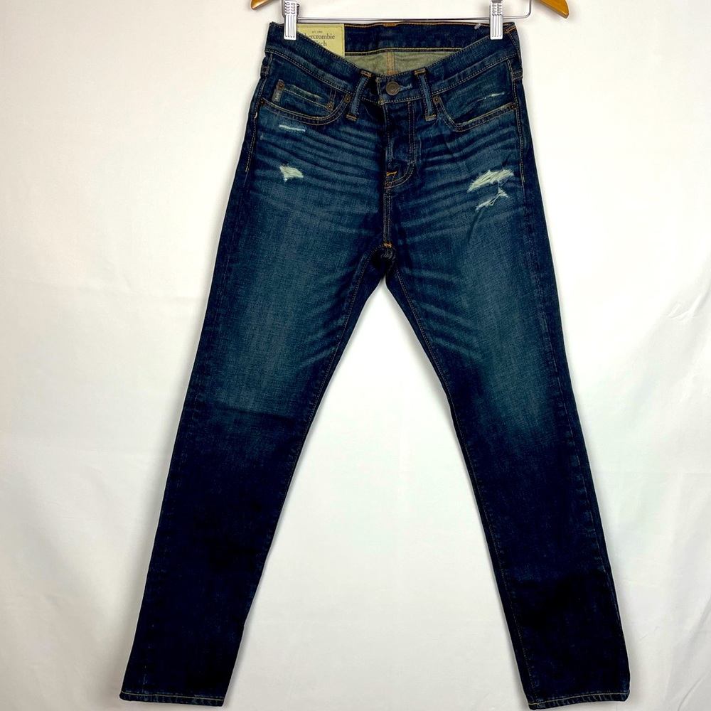 Abercrombie & Fitch Skinny Dark Wash Jeans 26x30